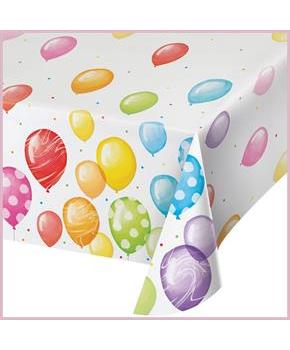 Balloon Bash Paper Tablecloth