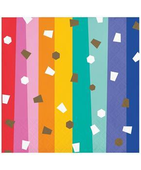 Birthday Confetti Beverage Napkins