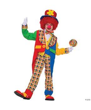 Unisex Clown Costume