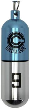 Dragon Ball Z Blue Capsule Corp. Keychain
