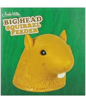 Big Head Squirrel Feeder Gag Gift Partybell Com