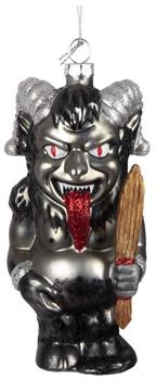 Krampus Glass Holiday Ornament