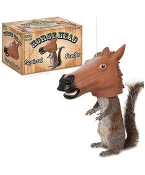 Squirrel Feeder Horse Head
