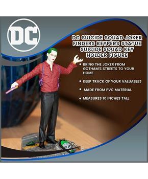 DC Suicide Squad Joker Finders Keypers Statue | Suicide Squad Key Holder Figure