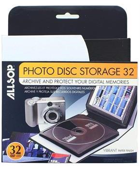 Allsop Photo Disc Storage Album | Holds Up To 32 Discs