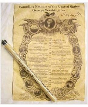 Historic U.S. Document Reproduction: George Washington