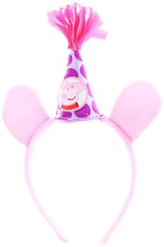Peppa Pig Deluxe Birthday Party Headband, 8"x6"
