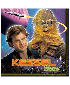 Star Wars Han Solo 6.5" Lunch Napkins, 16-Pack