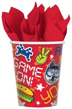 Epic Party 9oz Paper Party Cups, 8-Pack