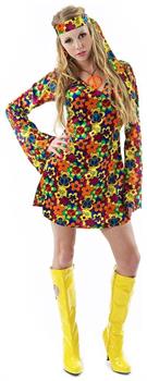 Female Hippy Adult Costume