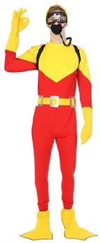 Scuba Steve Men's Costume