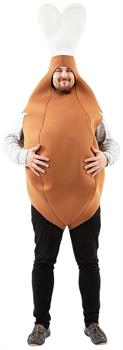 Chicken Drumstick Adult Unisex Costume | One Size