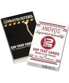 Ghostbusters Superior Quality ESP Test Card Game