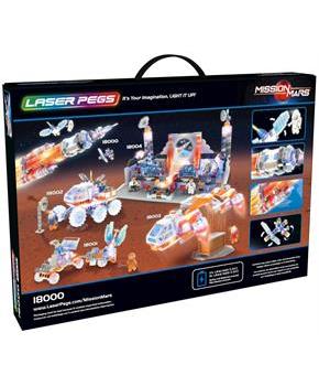 Laser Pegs 266 Piece Light Up Construction Set | Silverhawk