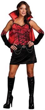 Sexy Vampiress Dress Costume Adult