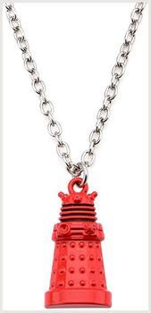 Doctor Who Red Dalek 3D Pendant Necklace