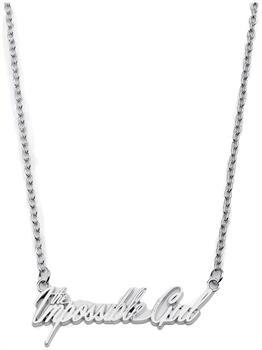 Doctor Who The Impossible Girl Script Necklace
