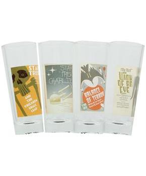 Star Trek: TOS Fine Art Shot Glass 4-Pack, Set #4 of 20