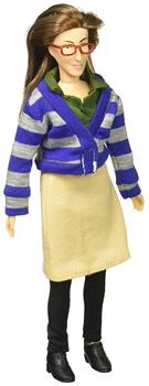 Big Bang Theory Amy Farrah Fowler Retro Clothed 8" Action Figure