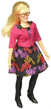 Big Bang Theory Bernadette Retro Clothed 8" Action Figure