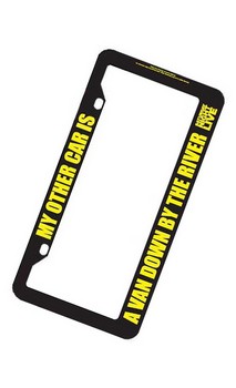 Saturday Night Live Matt Foley "My Other Car Is A Van" License Plate Frame