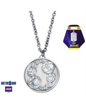 Dr. Who Master's Saxon Stainless Steel Pendant Necklace