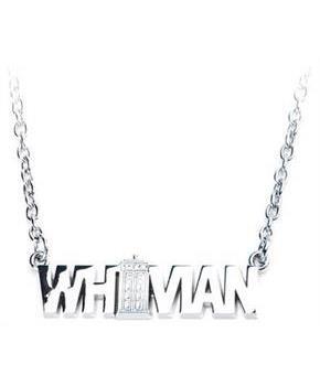Dr. Who Whovian Logo 3D Necklace