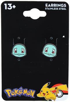 Pokemon Squirtle Head Stainless Steel Stud Earrings