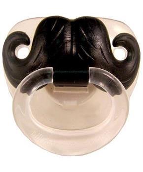 Billy Bob Handlebar Baby Pacifier
