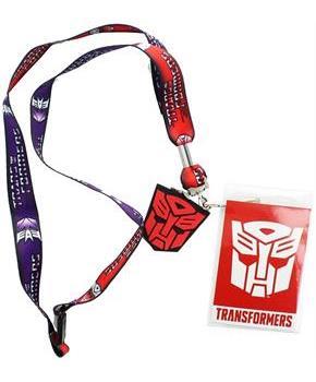 Transformers Reversible Autobot Decepticon Lanyard