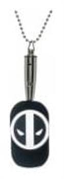 Marvel Deadpool LED Dog Tag Necklace