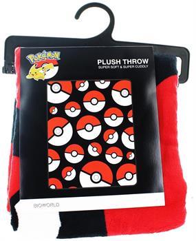 Pokemon Pokeball 48" x 60" Throw Blanket