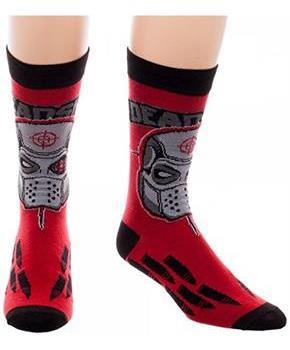 Suicide Squad Deadshot Men's Crew Socks
