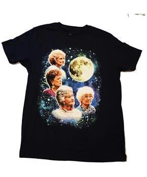 The Golden Girls 80's Wolf Moon Men's Funny T-Shirt | Navy