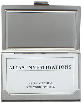 Marvel Jessica Jones "Alias Investigations" Business Card Holder
