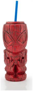 Geeki Tikis Marvel Spider-Man Tumbler | Tiki Style Cup | Holds 21 Ounces