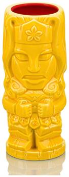 DC Comics Wonder Woman 15oz Geeki Tiki Mug, Yellow