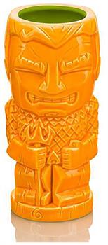 DC Comics Aquaman 16oz Geeki Tiki Mug, Orange