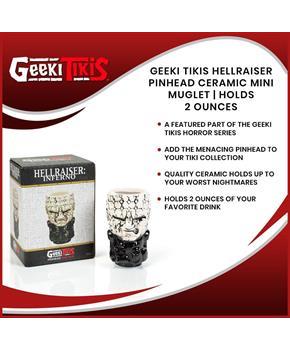 Hellraiser Pinhead 2oz Geeki Tikis Horror Mini Muglet