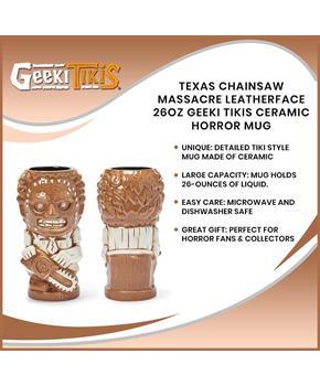 Texas Chainsaw Massacre Leatherface 26oz Geeki Tikis Ceramic Horror Mug