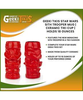 Geeki Tikis Star Wars Sith Trooper Mug | Ceramic Tiki Cup | Holds 18 Ounces