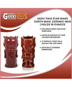 Geeki Tikis Star Wars Darth Maul Ceramic Mug | Holds 16 Ounces