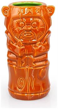 Geeki Tikis Star Wars Wicket Ewok Mug | Crafted Ceramic | Holds 14 Ounces