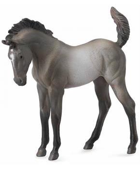 Breyer 1:18 CollectA Model Horse: Grulla Mustang Foal