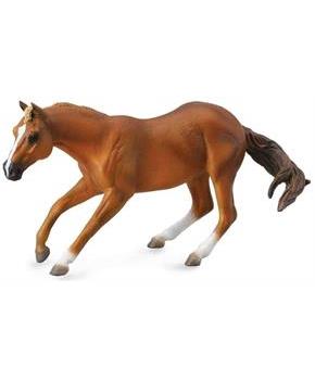 Breyer 1:18 CollectA Model Horse: Sorrel Quarter Horse Stallion