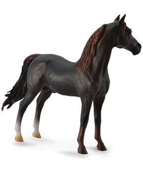 Breyer 1:18 CollectA Model Horse: Chestnut Morgan Stallion