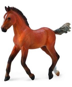 Breyer CollectA Series Bay Hanoverian Foal Model Horse