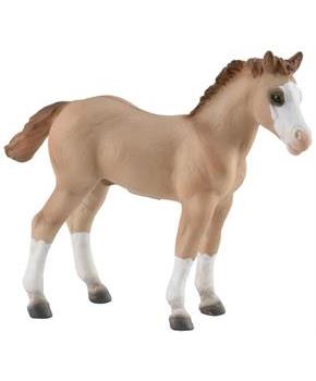 Breyer CollectA 1/18 Model Horse - Red Dun Quarter Foal
