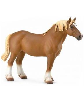 Breyer CollectA 1/18 Model Horse - Chestnut Belgian Mare