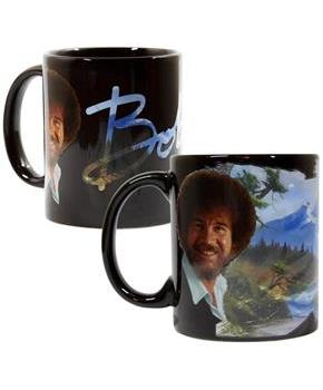 Bob Ross Exclusive Color Change Ceramic Coffee Mug 12 ounces